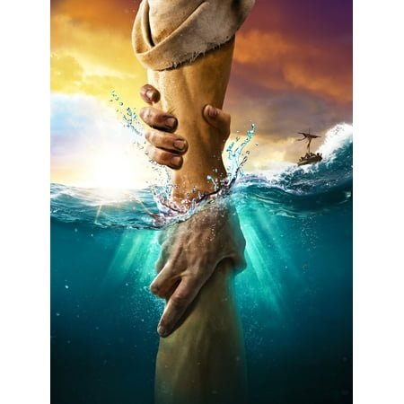 TISHIRON Diamond Art Painting Kits,12x16 inch 5D DIY Christian Jesus Belief Diamond Art Crafts Kit for Home Wall Decor Gift