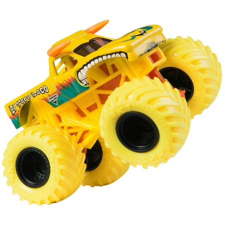 Monster Jam, Official El Toro Loco Monster Truck, Die-Cast Vehicle, 1:64 Scale, Kids Toys for Boys Ages 3 and up