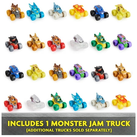 Monster Jam, Mini 1:87 Scale Mystery Collectible Monster Truck Vehicle Blind Bag (Styles May Vary)
