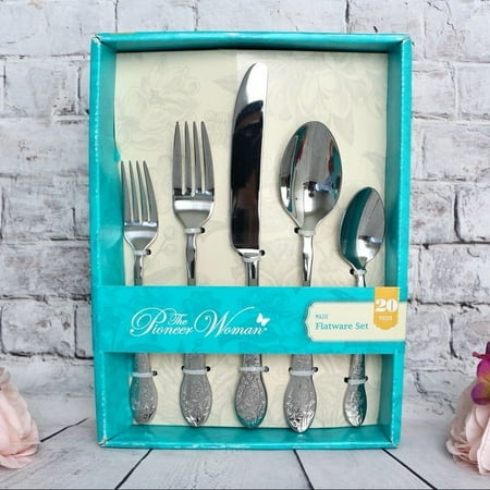 The Pioneer Woman Mazie 20-Piece Flatware Set, Service for 4
