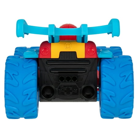 Spidey and His Amazing Friends, Rev up Web Climber Play Vehicle, Marvel, Red and Blue, Toddler Toy