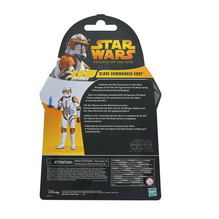 Star Wars The Black Series Clone Commander Cody Anniversary Action Figure (6?)