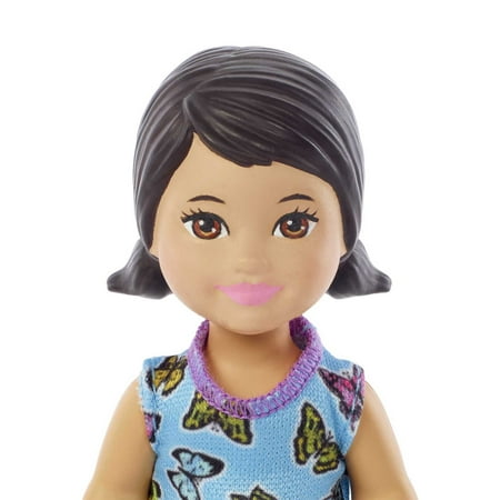 Barbie Skipper Babysitters Inc Potty-Time Set with Brunette Toddler Doll , Toilet & Accessories