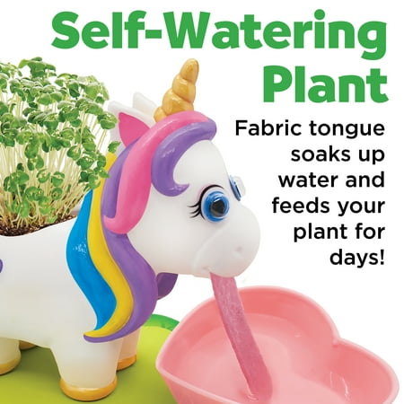 Creativity for Kids Unicorn Self-Watering Plant Pet - Arts and Crafts for Girls Ages 6-8+