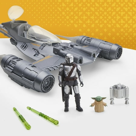 Star Wars Epic Hero Series The Mandalorian's N-1 Starfighter, Action Figures, Star Wars Toys