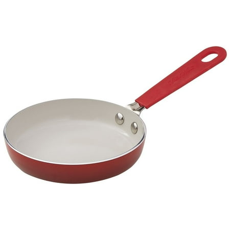 The Pioneer Woman Ceramic Classic 25 Piece Nonstick Aluminum Cookware Set, Silicone and Stainless Steel, Red