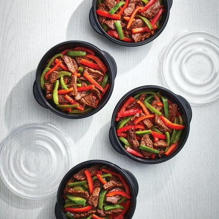 Rubbermaid TakeAlongs Food Storage Containers, 5 Cup, 8 Pack1,