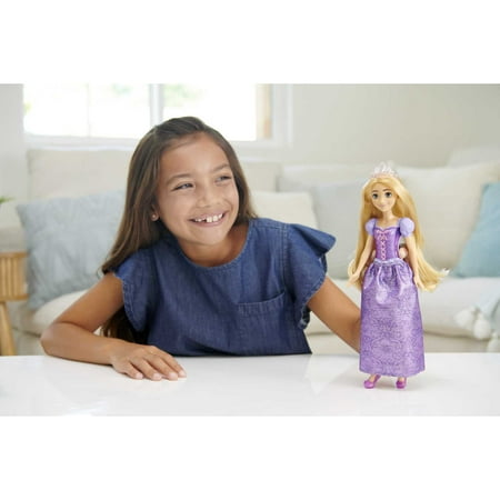 Disney Princess Rapunzel Fashion Doll with Blond Hair, Blue Eyes & Tiara AccessoryOne Size,