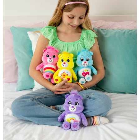 Care Bears 8 Inch Plush 4-Pack Treasure Box - Soft Huggable Material! For Kids 4 Years and up.