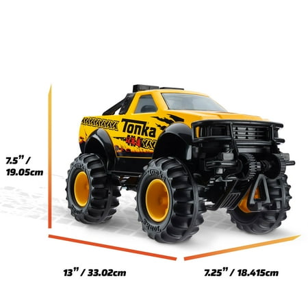 Tonka Steel Classics 4x4 Pickup Truck, Play Vehicle, Great Gift for Boys & Girls, Ages 3 Years and up