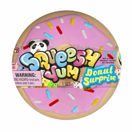 Ja-Ru Squeesh Yum Donut Surprise 5 Pack Novelty Toy