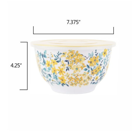 The Pioneer Woman 10-Piece Melamine Mixing Bowl Set, Fancy FlourishOther,