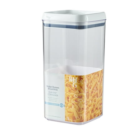 Better Homes & Gardens Canister - 19 Cup Flip-Tite? Square Food Storage Container