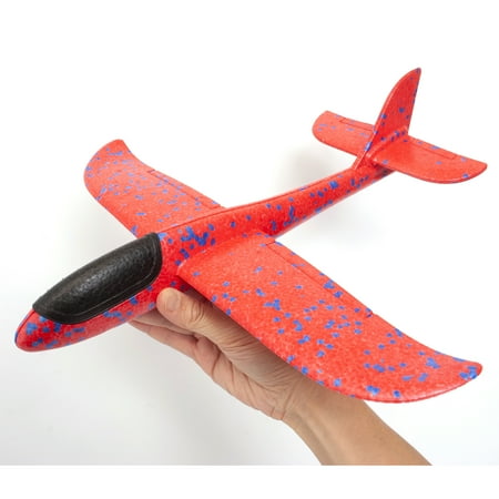 Play Day Glider Plane ? 15" Wingspan, Highly Durable Toy Aircraft for Kids