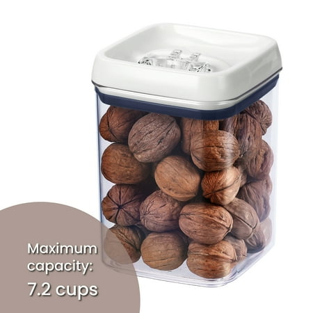 Better Homes & Gardens Canister - 7.2 Cup Flip-Tite? Square Food Storage Container