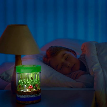 Dan&Darci Light-up Terrarium Kit for Kids - Science Kits, Gardening Gifts, Children Toys
