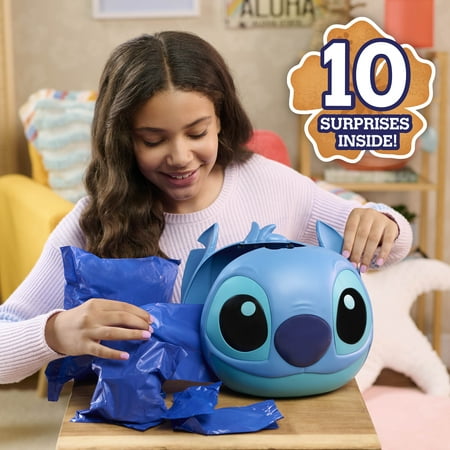 Disney Stitch Jumbo Mystery Capsule, 9 inch Figure, Surprise Outfits, Alien