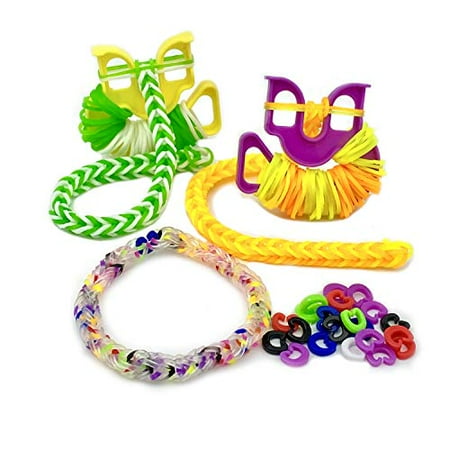 Rainbow Loom Neon Jumbo Bucket with 2X Happy Loom, 7+