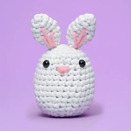 The Woobles Beginner Crochet Amigurumi Kits - Bunny