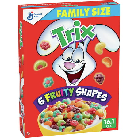 Trix, Cereal, Fruit Flavored Corn Puffs, 16.1 oz