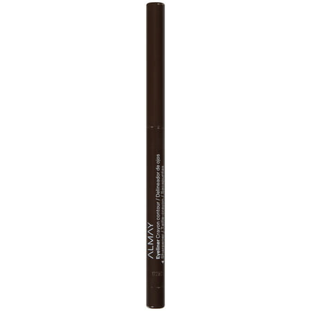 Almay Eyeliner Pencil, Hypoallergenic, Cruelty, Oil, Fragrance Free, Long Wearing and Water Resistant, with Built in Sharpener - 207 Brown207 Brown,