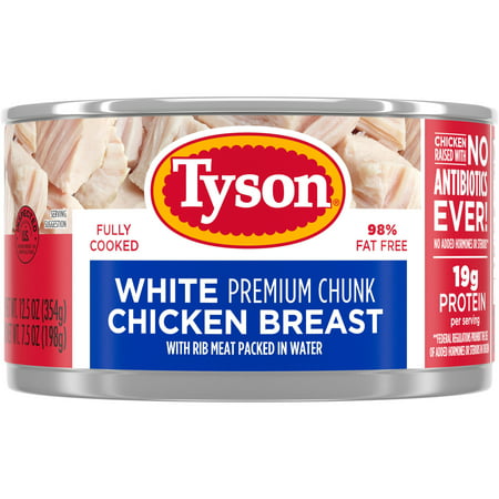 Tyson? White Premium Chunk Chicken Breast, 12.5 oz.