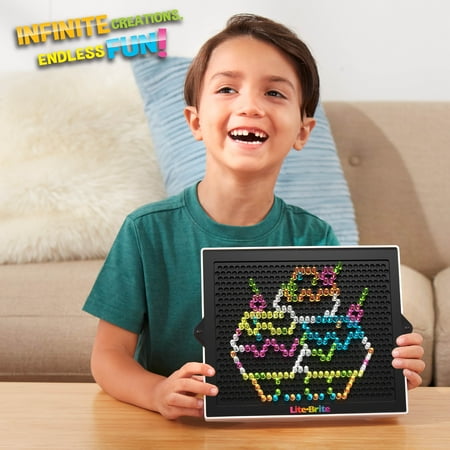Lite-Brite Classic, Favorite Retro Toy - Create Art with Light, STEM and Unisex for Kids Ages 4+, 1 EA
