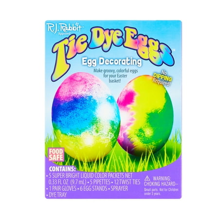 Easter Unlimited Easter Multi-Color Tie Dye Egg Decorating Kit