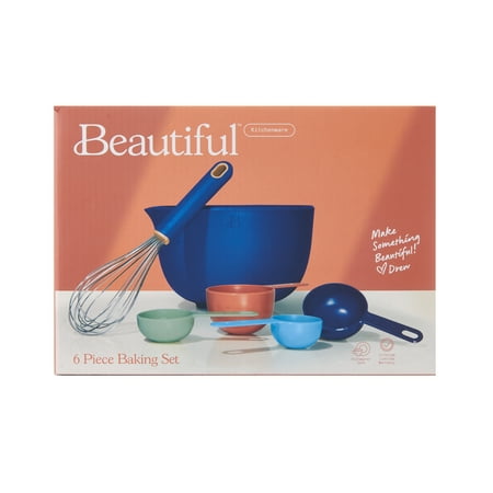 Beautiful 6-piece Essential Baking Set, Store Only Item, Item and Color May Vary by Location, 1 Baking Set by Drew Barrymore, Other