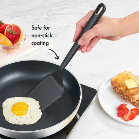 Mainstays 36 Piece Kitchen Gadget Set with Kitchen Cooking Utensils, and Drawer Organizer, Black