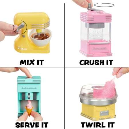 MGA's Miniverse - Make It Mini Appliances Series 2 Mini Collectibles, Kitchen Blind Pack, DIY, Resin, 8+