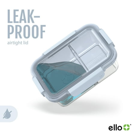 Ello Clear Glass Microwave Safe Food Storage Container