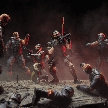 G.I. Joe Classified Series #138, Night Force Vincent R. "Falcon" Falcone & Quarrel, 6? Action Figures