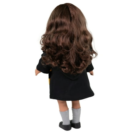 My Life As Harry Potter Hufflepuff Posable 18-inch Doll, Brunette Hair, Brown Eyes
