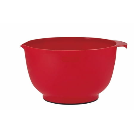 Farberware Pro 23 Piece Plastic Baking Set with Mixing Bowls, Red