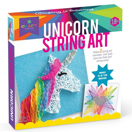 Craft-Tastic Unicorn String Art - DIY - Craft Kit - Ages 9+