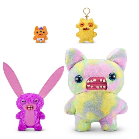 Fuggler New Fuggs on the Block 9 inch (Lord Long Ears), Funny Ugly Monster Soft Plush Toy by ZURU