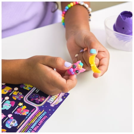 Hatchimals Alive, Neon Rainbow 1-Pack Surprise Figure in Color Reveal Egg (Styles Vary)