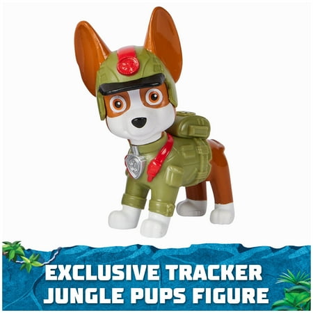 PAW Patrol Jungle Pups, Tracker?s Monkey Vehicle with Figure, Toys for Kids Ages 3 and Up