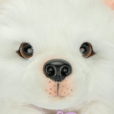 Little Live Pets My Really Real Puppy Luna The Samoyed, Interactive Toy Puppy, 60+ Sounds and Reactions, Ages 4+