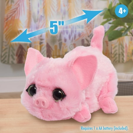 furReal My Minis Piglet Interactive Toy, Small Plush Piglet with Motion, Kids Toys for Ages 4 up