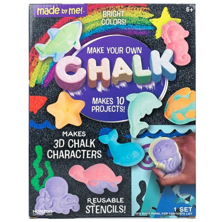 Made By Me Make Your Own Chalk, Multicolor