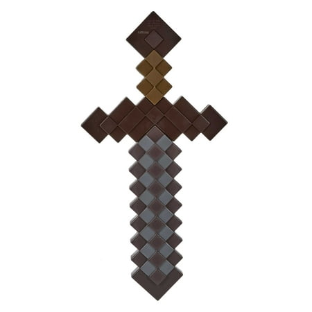 Minecraft Netherite Sword, Role-Play Toy & Costume Accessory Inspired by The Video Game, Child 6Y+