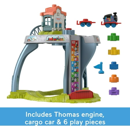 Thomas & Friends My First Train Table Toddler Toy with Track & Fine Motor Activities