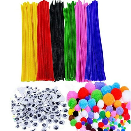 Kid Made Modern Arts and Crafts Kit - Piece Hobby Craft Supplies & Materials Box for Creative Art Projects for Kids Girls & Boys, White