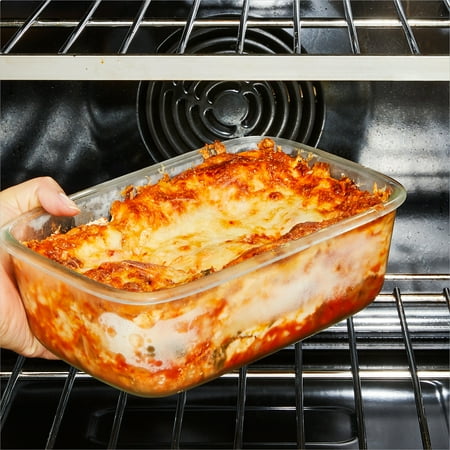 OXO Softworks Smart Seal 8-Piece Everyday Glass Container Set