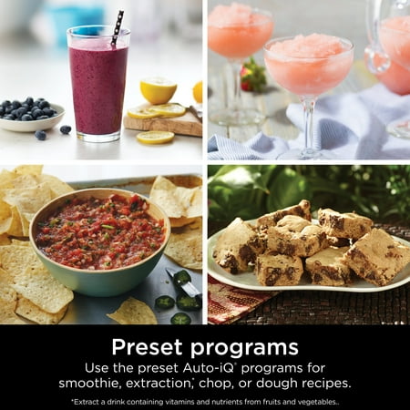 Ninja? Grand Kitchen System 1200, Blender, 4 Preset Auto-iQ? Programs, KS500