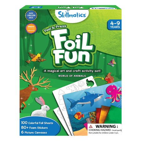 Skillmatics Foil Fun World of Animals