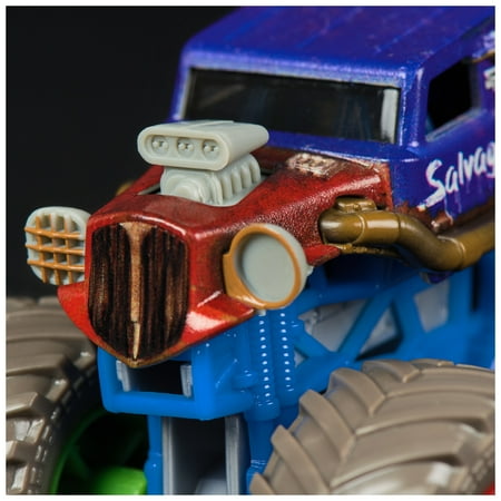 Monster Jam, Official Grave Digger Monster Truck, Die-Cast Vehicle, 1:64 Scale, Kids Toys for Boys Ages 3 and up