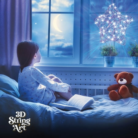 Dan&Darci 3D String Art Jewelry Craft Kit for Kids